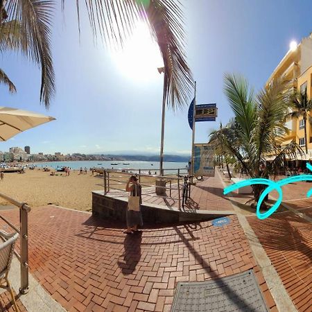 Casita Canaria Playa Beachfront Access & Lateral Ocean View With Terrace Las Palmas de Gran Canaria Eksteriør bilde