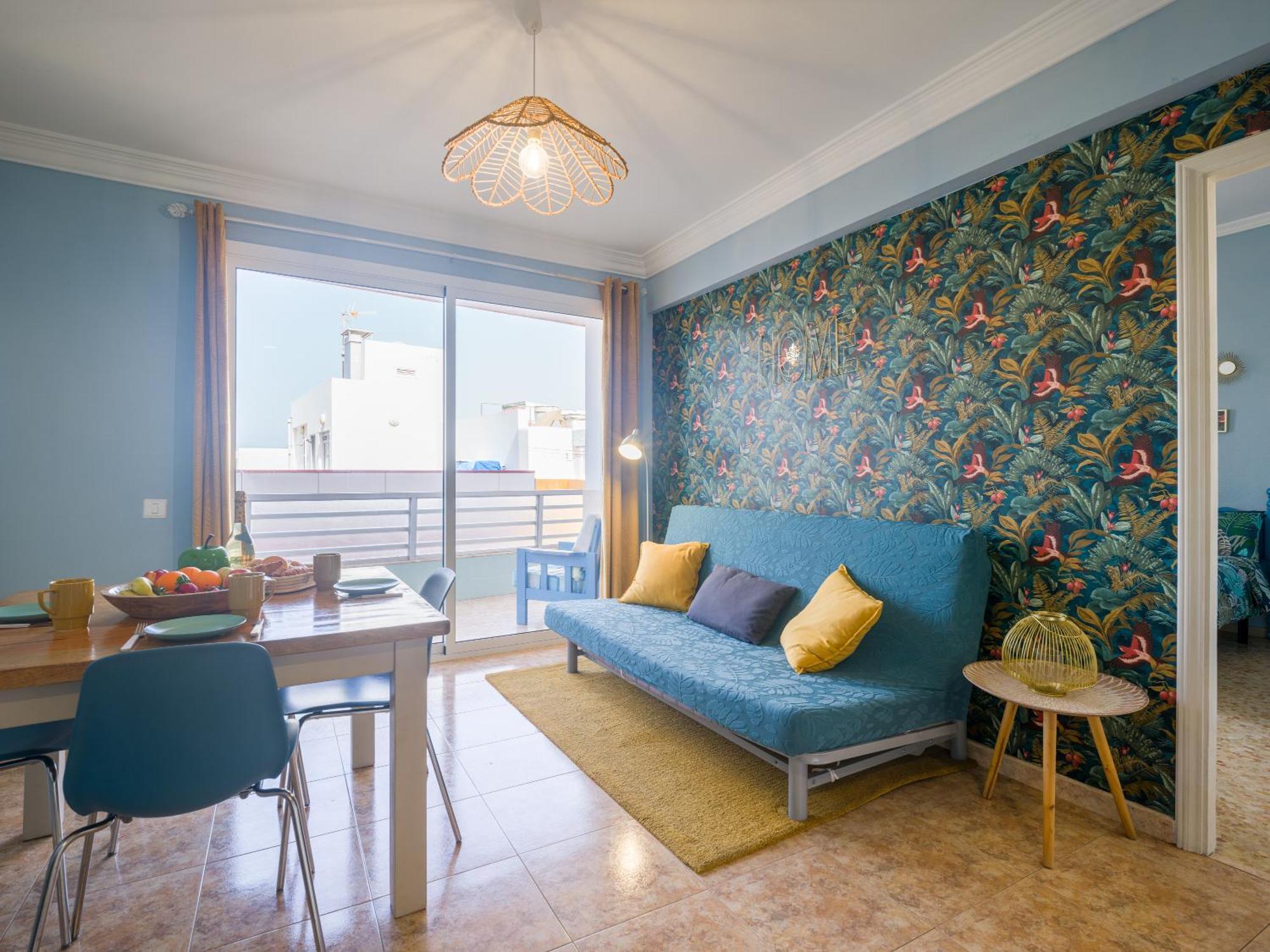 Casita Canaria Playa Beachfront Access & Lateral Ocean View With Terrace Las Palmas de Gran Canaria Eksteriør bilde