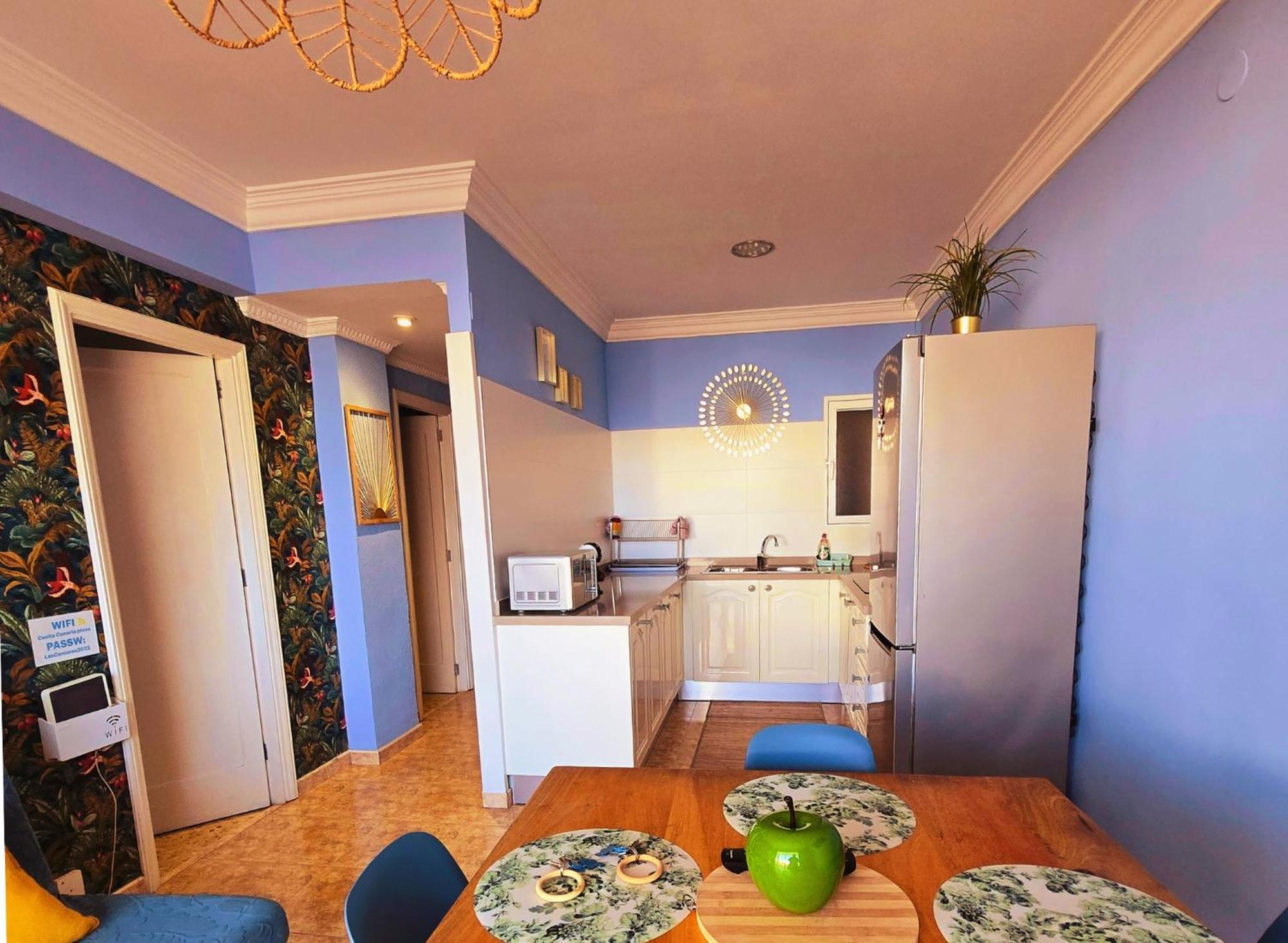 Casita Canaria Playa Beachfront Access & Lateral Ocean View With Terrace Las Palmas de Gran Canaria Eksteriør bilde