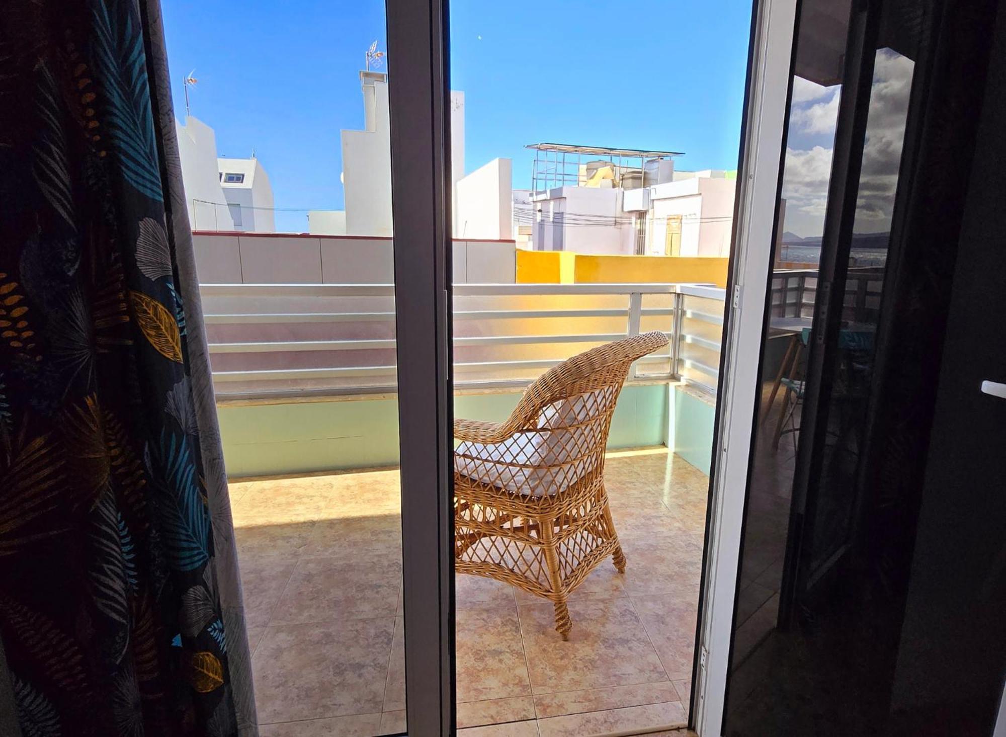Casita Canaria Playa Beachfront Access & Lateral Ocean View With Terrace Las Palmas de Gran Canaria Eksteriør bilde