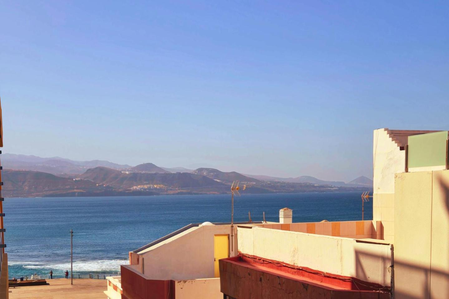 Casita Canaria Playa Beachfront Access & Lateral Ocean View With Terrace Las Palmas de Gran Canaria Eksteriør bilde